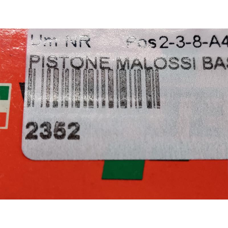Pistone Malossi base spinotto 12 diametro 47.00 bif (Vertex), ricambio 2352