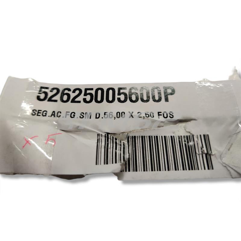 Segmento ac.fg.sm d.56,00 x 2,50 fos, ricambio 52625005600P