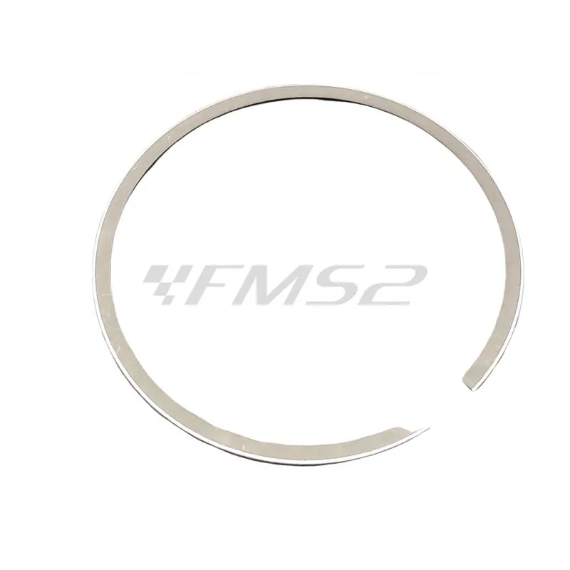 5291500488010 Fascia elastica pistone Vertex cromata S10 con fermo foro grano superiore avente diametro 48,8 mm e spessore 1,5 mm e larghezza 2,1 mm