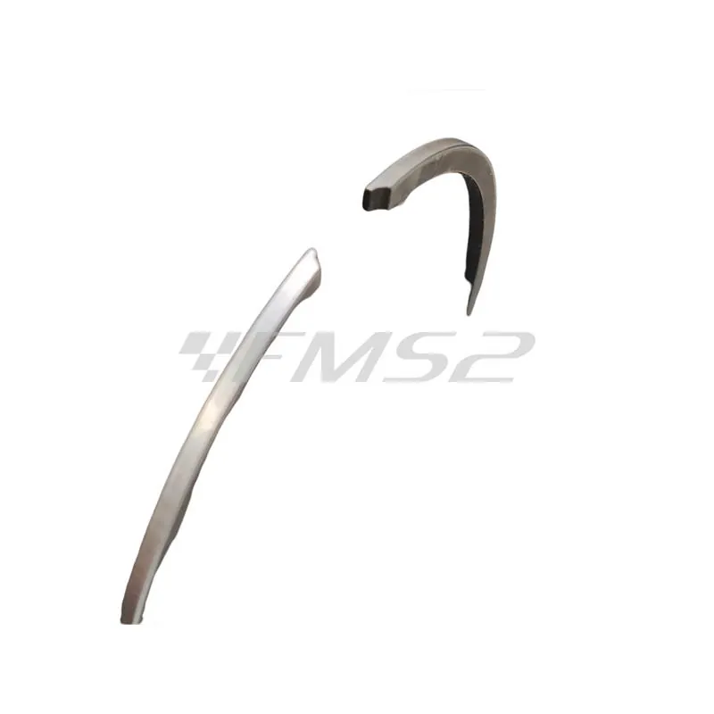 5291500488010 Fascia elastica pistone Vertex cromata S10 con fermo foro grano superiore avente diametro 48,8 mm e spessore 1,5 mm e larghezza 2,1 mm