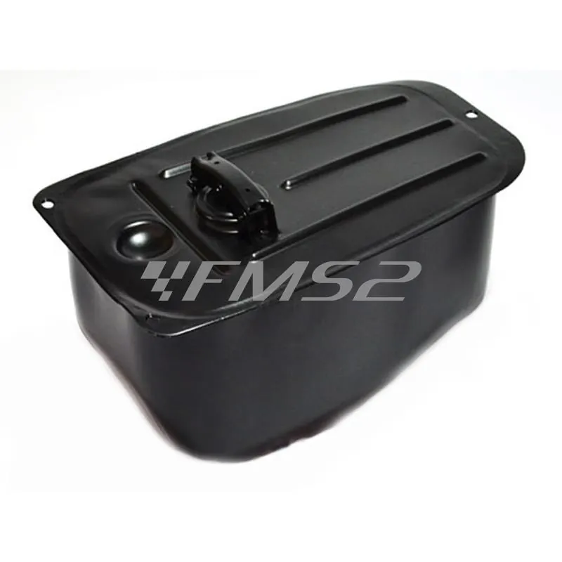 Serbatoio benzina per Vespa 50 Special, 125 Primavera, 125 ET3, in lamiera verniciata nero, ricambio 60011848