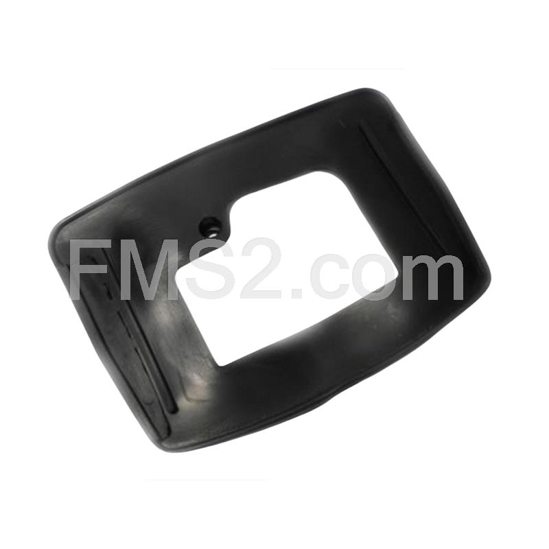 Guarnizione fanale posteriore in gomma di colore nero per Piaggio Vespa 50 Special con fanale rettangolare e tegolino (LV2), ricambio 60014504