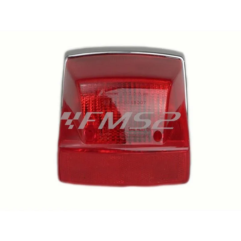 60015780 Fanale posteriore originale Piaggio per Vespa PX millenium e tutte le versioni con il freno a disco anteriore. adattabile anche sulle version (LV2)