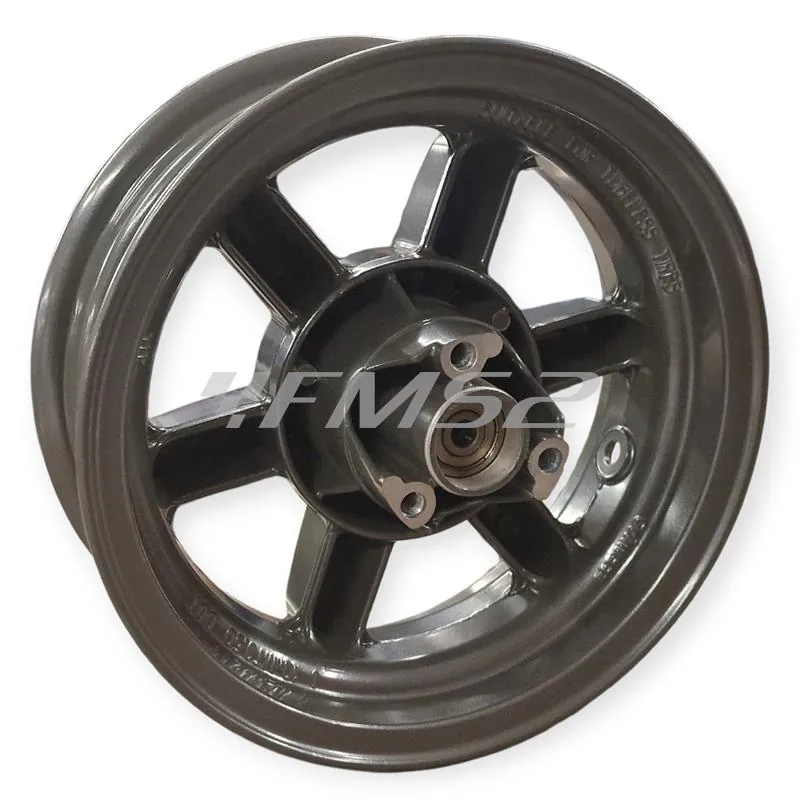 4PAF51683000 Cerchio anteriore grigio 3 fori originale Yamaha-MBK 4PAF51683000 per MBK Booster Spirit 50cc 1996-1998