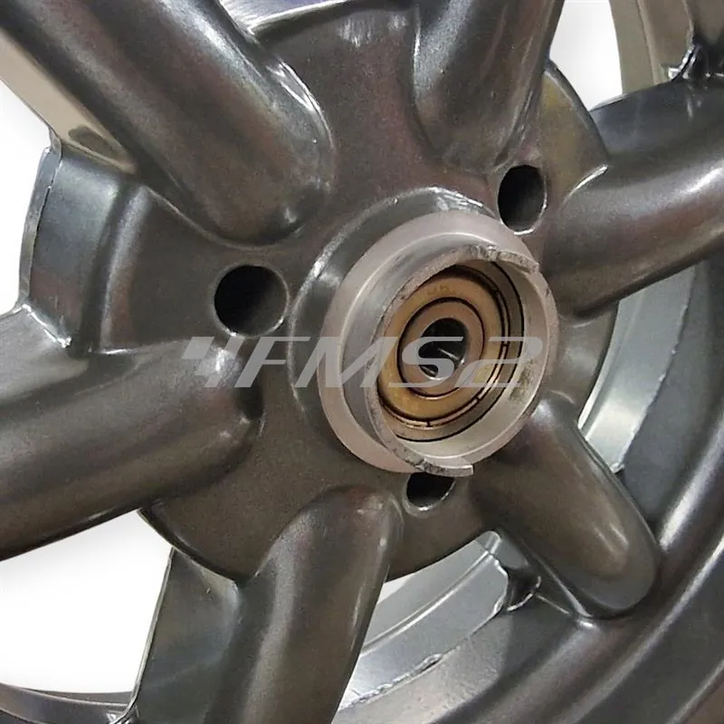 4PAF51683000 Cerchio anteriore grigio 3 fori originale Yamaha-MBK 4PAF51683000 per MBK Booster Spirit 50cc 1996-1998