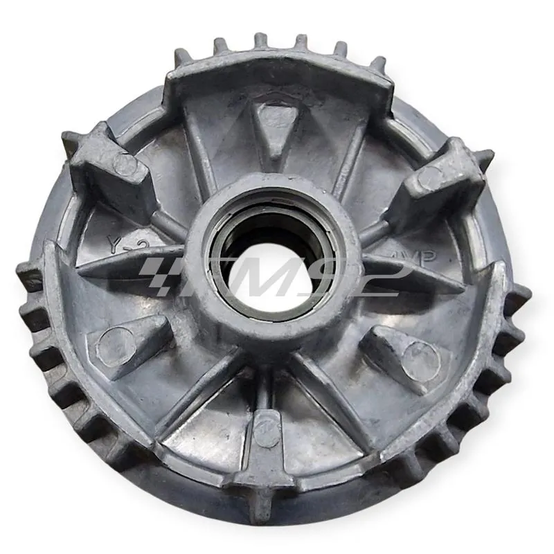 Puleggia primaria mobile Yamaha YW100E originale 4VPE76200000 per scooter Yamaha/Mbk 100cc 2T Nitro, Aerox, Ovetto, Neo's, Booster, Bw's