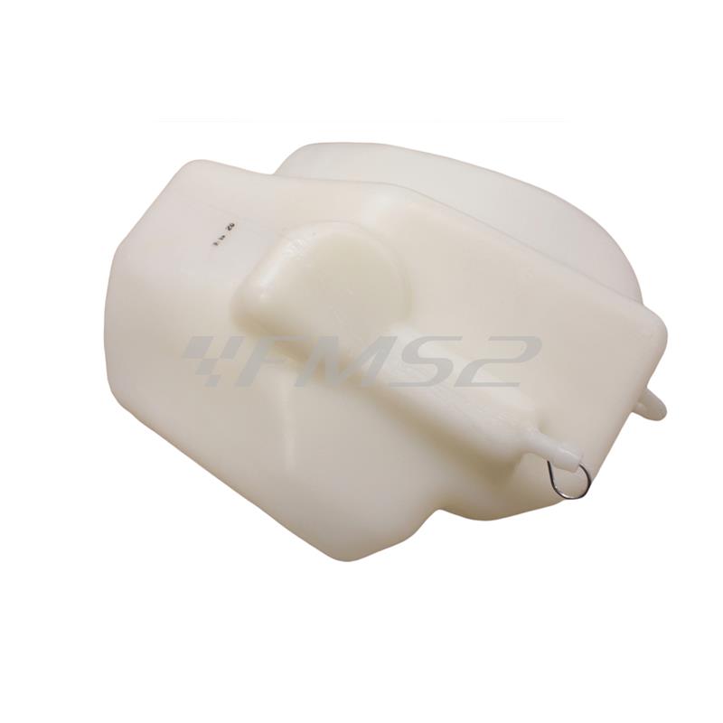 Serbatoio olio miscelatore in plastica venduto senza accessori per maxi scooter Mbk Booster e Yamaha Bw's 100 cc prodotti dal 1999 al 2001, ricambio 4VPF17510000