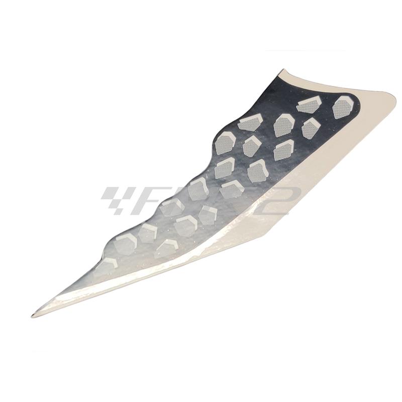 Adesivo decalcomania fianchetto destro di colore nero per MBK Booster track Yamaha, ricambio 4YBF174H1000