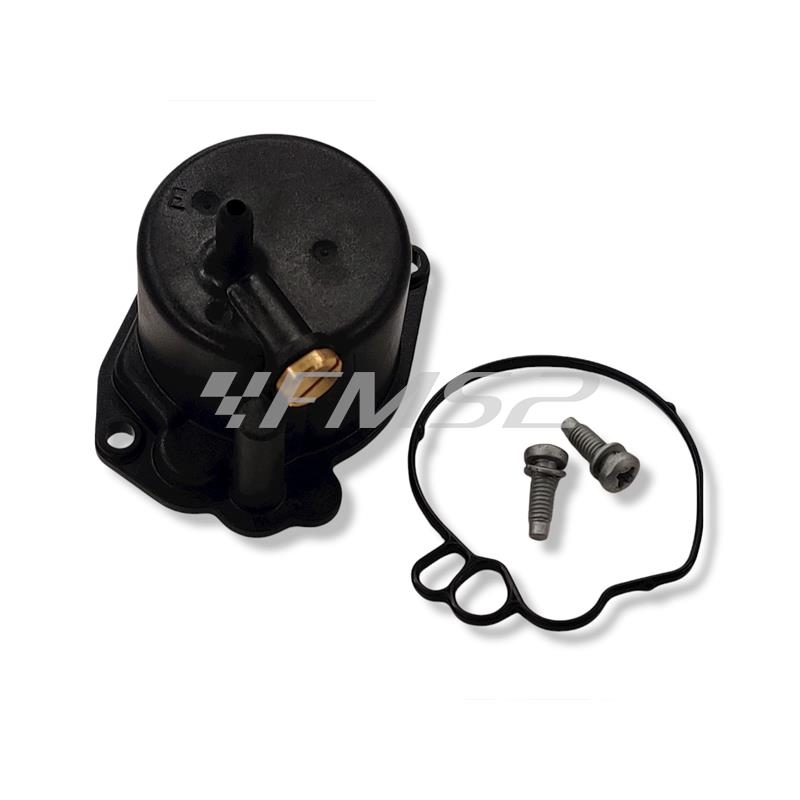 Vaschetta carburatore Gurtner versione aggiornata originale Yamaha per scooter con motore Minarelli orizzontale aria e liquido, ricambio 5RNE4G810300