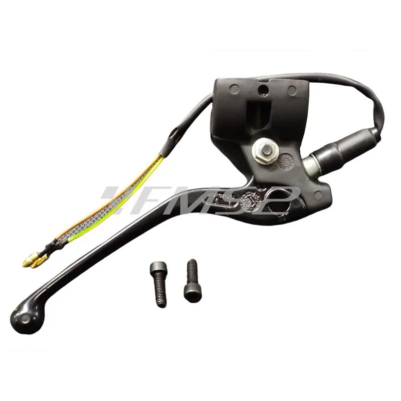 5WW-H2910-0000 Comando freno sinistro completo di leva e interruttore stop Yamaha Booster e Bw's 50 prodotti dal 2004 fino al 2012