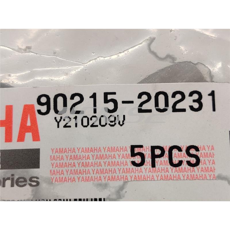 Rondella di sicurezza Yamaha per bloccare il dado chiusura cestello frizione motocross e maxi moto Yamaha, ricambio 902152023100