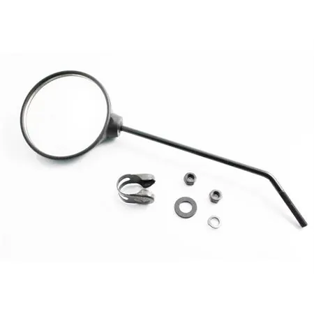 Specchietto Retrovisore Sherpa Nero - Ricambio 003214 per Moto e Scooter