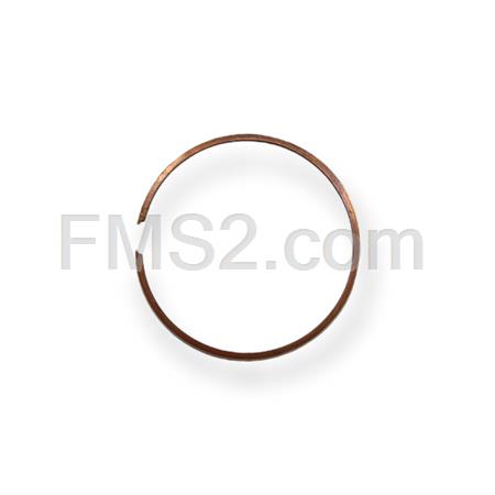 Fascia elastica segmento pistone AC con diametro 47,6 x 0,8 x 1,85 mm in ghisa con riporto cromato g30kb per pistoni monofascia, ricambio N0476008018530K