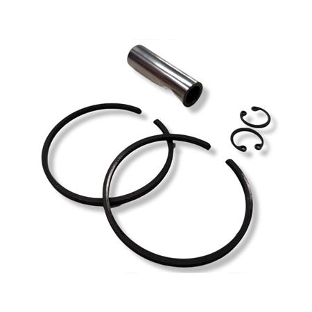 Pistone meteor completo di fasce elastiche, spinotto e seeger per Piaggio Vespa vl1 - vb1 con diametro 58,2 mm, ricambio PC0186120