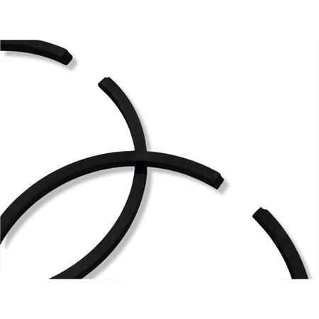 Pistone meteor completo di fasce elastiche, spinotto e seeger per Piaggio Vespa vl1 - vb1 con diametro 58,6 mm, ricambio PC0186160