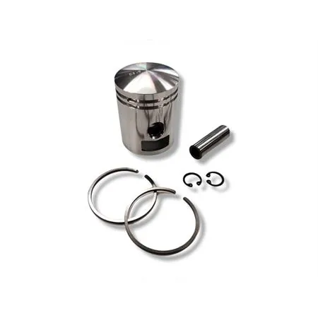 PC0321100 Pistone meteor diametro 53,5 mm bifascia per Piaggio Vespa old model 125 cc completo di fasce elastiche, spinotto e seeger ferma spinotto