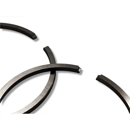 PC0321100 Pistone meteor diametro 53,5 mm bifascia per Piaggio Vespa old model 125 cc completo di fasce elastiche, spinotto e seeger ferma spinotto