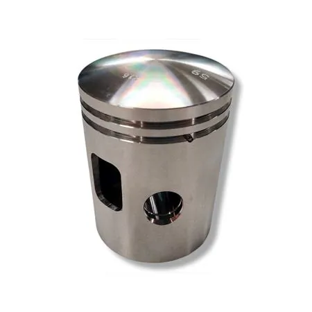 Pistone meteor diametro 58,4 mm bifascia per Piaggio Vespa GS 160 cc completo di fasce elastiche, spinotto e seeger ferma spinotto, ricambio PC0461040