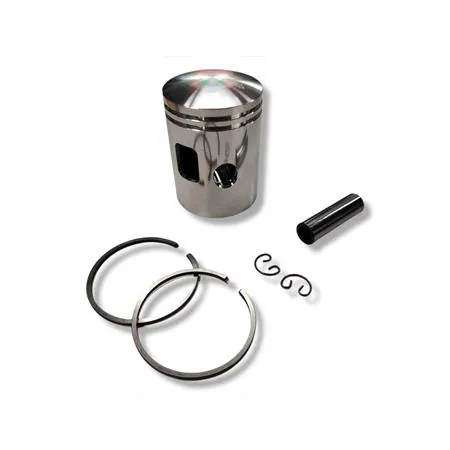 PC0461200 Pistone meteor diametro 60,0 mm bifascia per Piaggio Vespa GS 160 cc completo di fasce elastiche, spinotto e seeger ferma spinotto