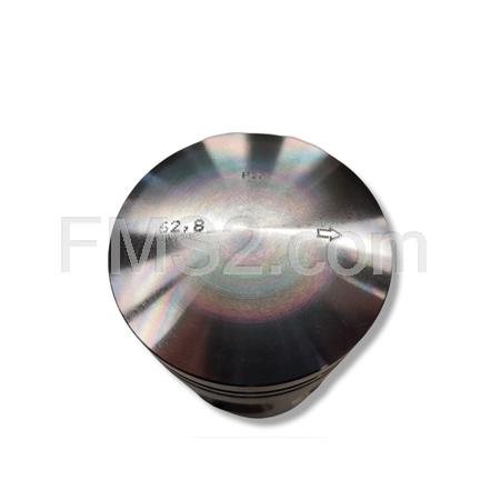 Pistone meteor diametro 62,8 mm bifascia per Piaggio Vespa SS 180 cc completo di fasce elastiche, spinotto e seeger ferma spinotto, ricambio PC0577080