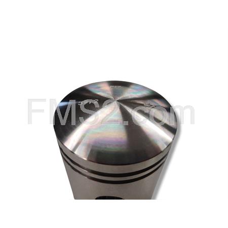 Pistone meteor diametro 59,2 mm bifascia per Piaggio Vespa PX 150 cc completo di fasce elastiche, spinotto e seeger ferma spinotto, ricambio PC1003140