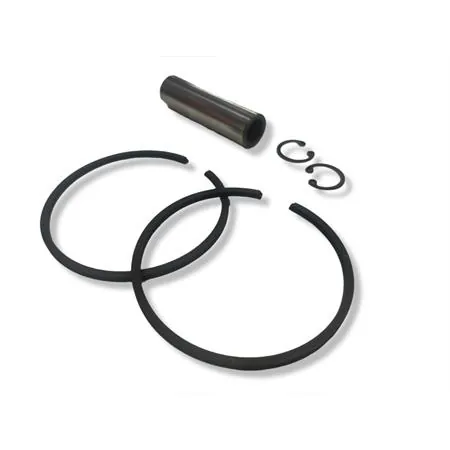 PC1007040 Pistone meteor diametro 66,9 mm bifascia per Piaggio Vespa P200E completo di fasce elastiche, spinotto e seeger ferma spinotto