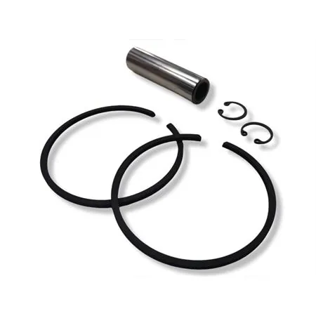 PC1007080 Pistone meteor diametro 67,3 mm bifascia per Piaggio Vespa P200E completo di fasce elastiche, spinotto e seeger ferma spinotto