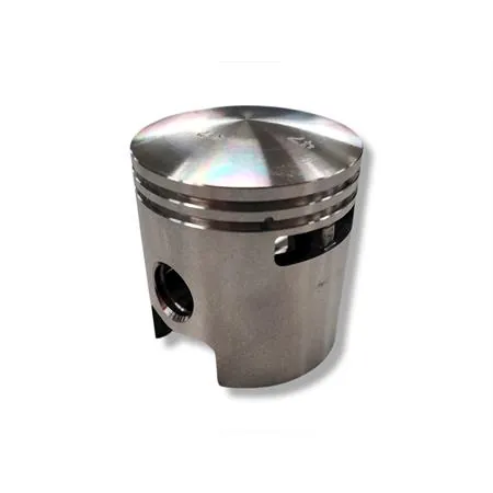 Pistone meteor completo di fasce elastiche, spinotto e seeger da abbinare al gruppo termico DR vespa 6 travasi con diametro 47,6 mm per Piaggio Vespa 50, Ape 50, PK50, ricambio PC1186060