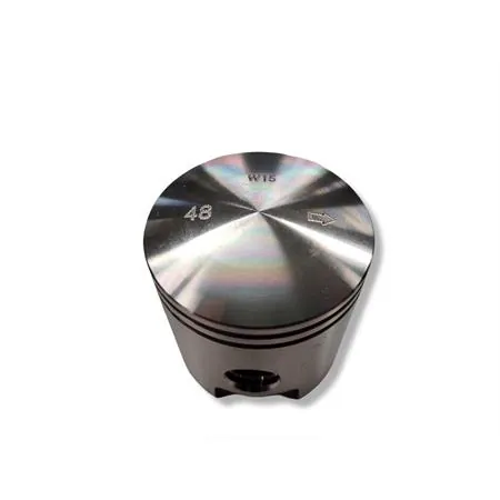 Pistone meteor completo di fasce elastiche, spinotto e seeger da abbinare al gruppo termico DR vespa 6 travasi con diametro 48,0 mm per Piaggio Vespa 50, Ape 50, PK50, ricambio PC1186100