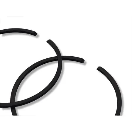 Pistone meteor completo di fasce elastiche, spinotto e seeger da abbinare al gruppo termico DR vespa 6 travasi con diametro 48,0 mm per Piaggio Vespa 50, Ape 50, PK50, ricambio PC1186100