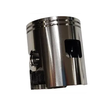 PC1249000 Pistone meteor completo di fasce elastiche, spinotto e seeger da abbinare al gruppo termico POLINI 130 cc luce bassa con diametro 57,0 mm per Piaggio Vespa 125 primavera, 125 ET3, PK125