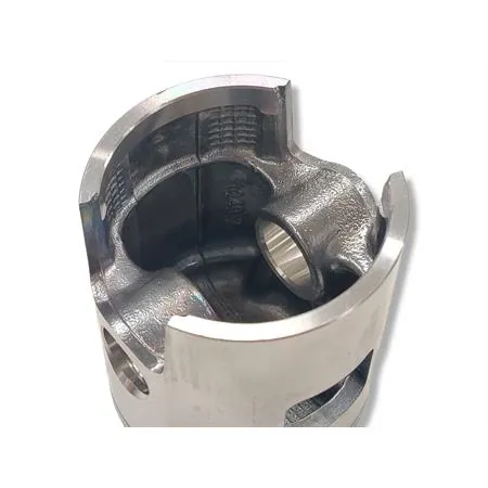 PC1249080 Pistone meteor completo di fasce elastiche, spinotto e seeger da abbinare al gruppo termico POLINI 130 cc luce bassa con diametro 57,8 mm per Piaggio Vespa 125 primavera, 125 ET3, PK125