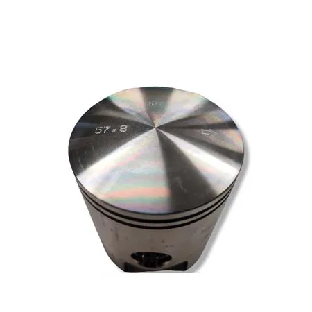 PC1249080 Pistone meteor completo di fasce elastiche, spinotto e seeger da abbinare al gruppo termico POLINI 130 cc luce bassa con diametro 57,8 mm per Piaggio Vespa 125 primavera, 125 ET3, PK125
