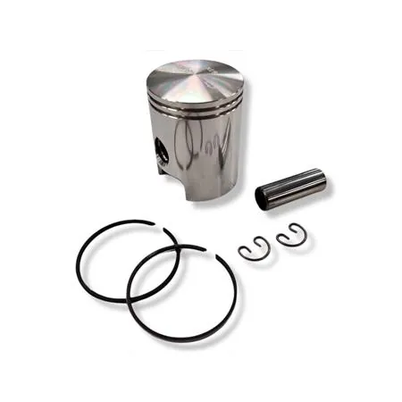 Pistone meteor bifascia per motori Minarelli AM6 con diametro 40,8 mm completo di fasce elastiche, spinotto e seeger da 12 mm, ricambio PC1538050