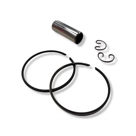 Pistone meteor bifascia per motori Minarelli AM6 con diametro 40,8 mm completo di fasce elastiche, spinotto e seeger da 12 mm, ricambio PC1538050