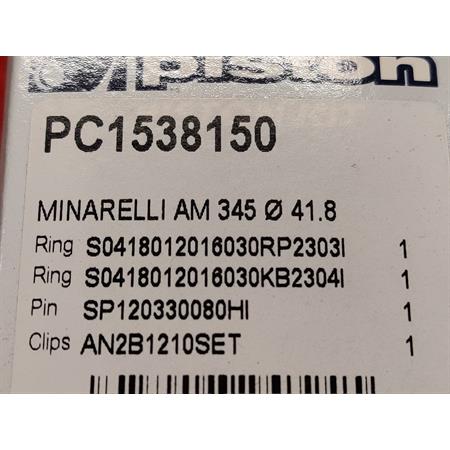 Pistone meteor minarelli am6 diam.41,8, ricambio PC1538150