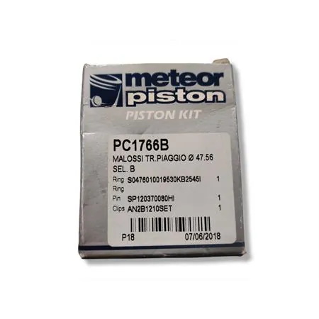 PC1766B Pistone polini evo 47,6 mm spin.12 monof