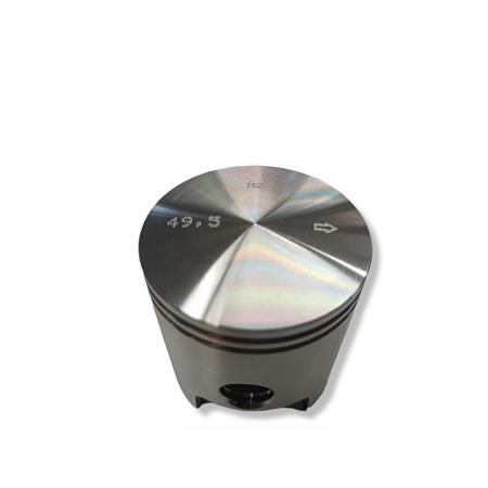 Pistone Meteor diametro 49,5 mm bifascia spinotto 12 mm per motori Minarelli AM6 con cilindro ghisa Top performance base, ricambio PC1933050