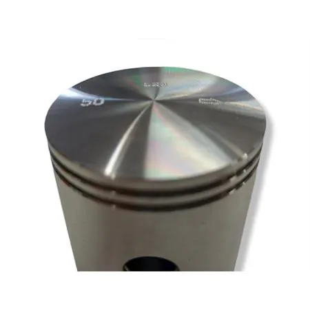 Pistone Meteor diametro 50,0 mm bifascia spinotto 12 mm per motori Minarelli AM6 con cilindro ghisa Top performance base, ricambio PC1933100