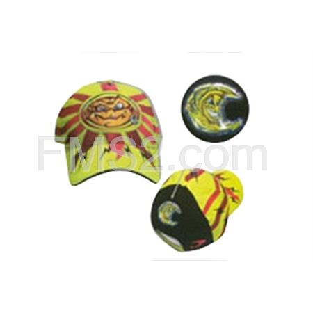 cappellino Valentino Rossi, colore giallo, ricambio 04013240000