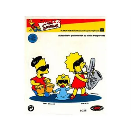 Adesivo simpsons, ricambio 8036