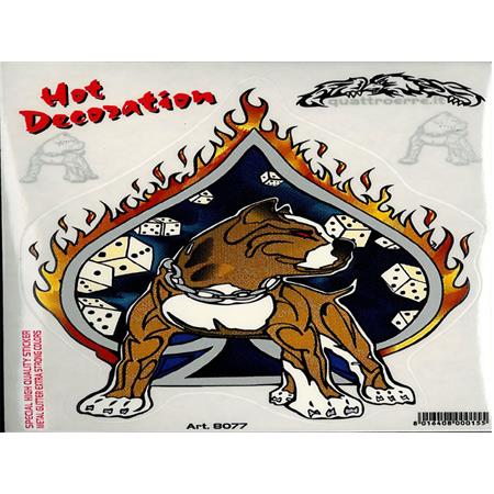 Adesivo pitbull, ricambio 8077