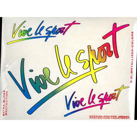 Adesivo viva lo sport, ricambio 875