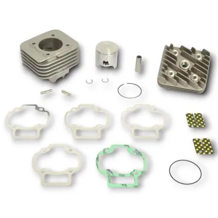 Gruppo termico motore Athena H.P sporting 5 travasi con diametro 47,6 mm per scooter con motore  Piaggio raffreddati ad aria, ricambio 0692001