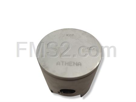 Pistone Athena Racing diametro 47,6 mm selezione C spinotto 10 mm mono fascia e cielo piatto, ricambio 080002.C
