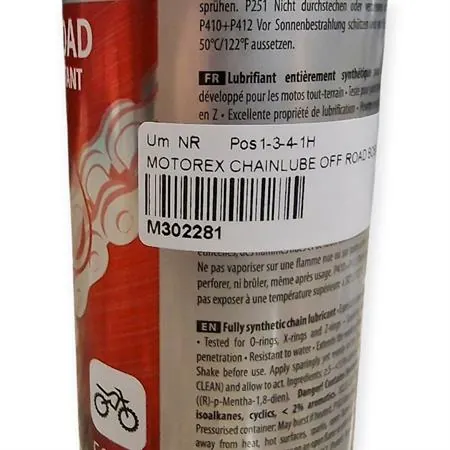 M302281 Lubrificante catena off-road spray Motorex - bomboletta spray da 500 ml
