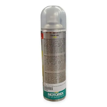 M302336 Lubrificante catena racing spray Motorex con aggiunta di PTFE - bomboletta spray da 500 ml