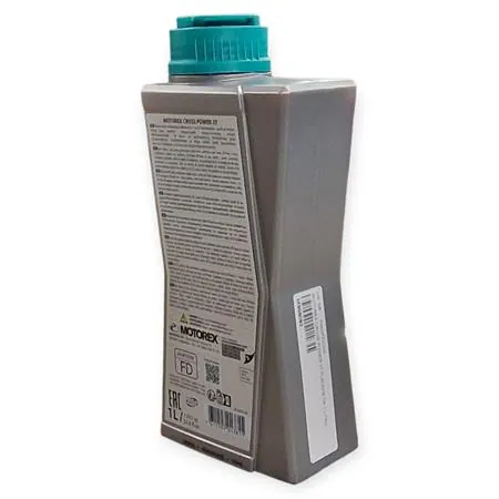M308092 Olio miscela Motorex Cross Power 100% sintetico 2 tempi flacone da 1 litro - adatto anche alla miscelazione automatica