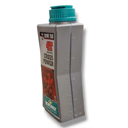 M308241 Olio motore Motorex Cross Power 4 tempi 10W-50 JASO MA2, API SP/SN/SM - flacone da 1 litro