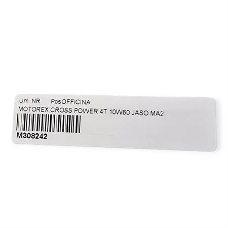 M308242 Olio motore Motorex Cross Power 4 tempi 10W-60 JASO MA2, API SP/SN/SM - flacone da 1 litro
